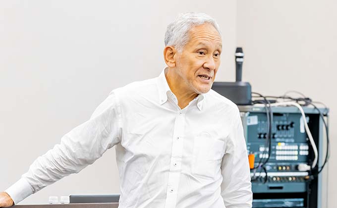 写真:米倉 誠一郎氏(一橋大学 名誉教授/デジタルハリウッド大学院 特命教授/県立広島大学院 経営管理研究科長/ソーシャル・イノベーション・スクール 学長)